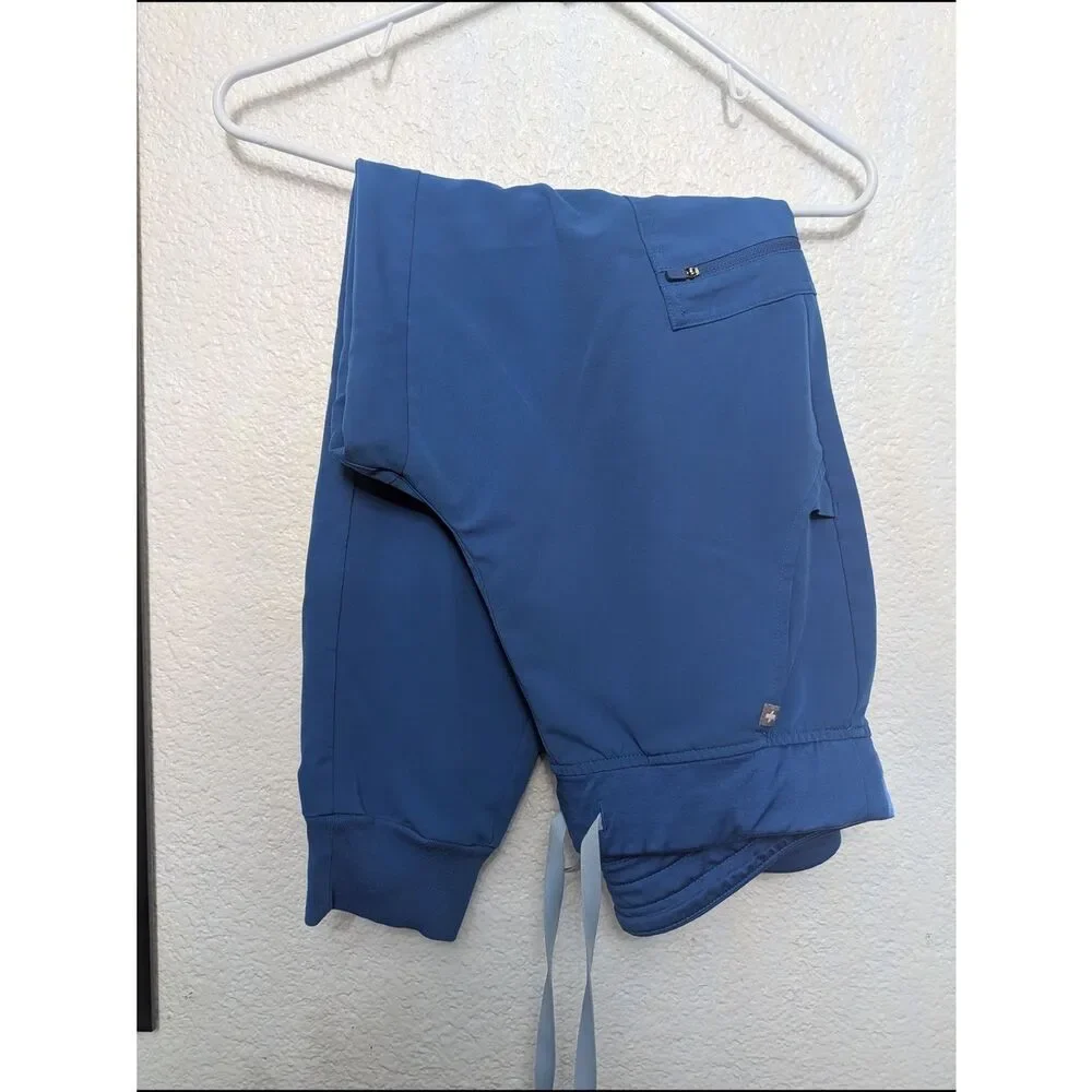 FIGS Royal Blue Scrub Set - Top & Pants Size Medium